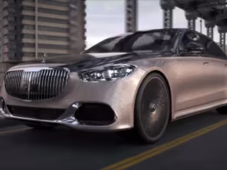 Mercedes Maybach 3D render - YouTube
