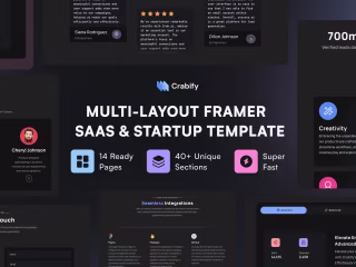 Crabify — SaaS & Startup Website