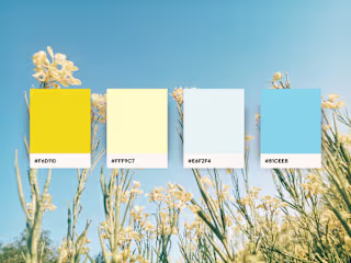 Sunlit Serenity Color Palette Design