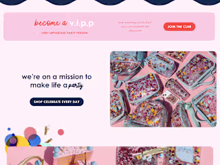 Packed Party Shopify Store Design & Redesign