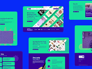 Email Marketing Agency Website - Open House Media