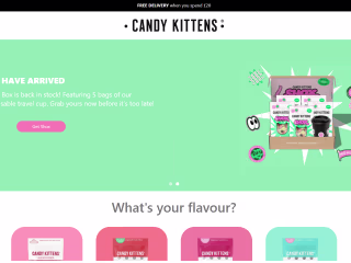 Candy Kittens Inspired Shopify Website (Next.js)