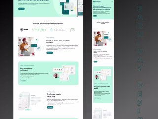 Earnipay Landing Page Design