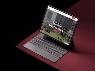 Student At Home Website Design