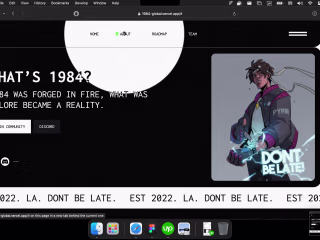 1984 Global Landing Page