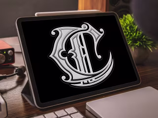 Lettering vintaage Logo Project