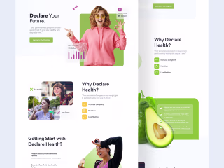 Declare Web Design on Behance