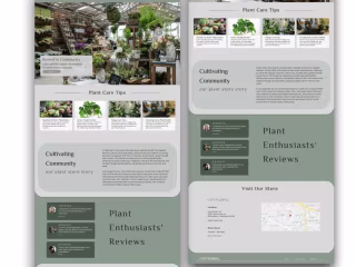 City Floral | Landing Page Design