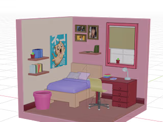 3d room 