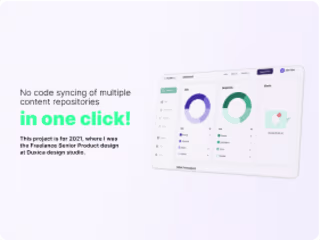 No code syncing of multiple content repositories in one click!