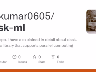 saikumar0605/Dask-ml