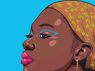 Digital Illustration - Face Portrait