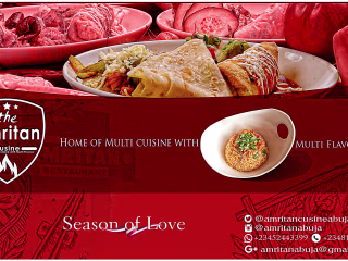 DELIGHT IN LOVE'S FLAVORS: AMRITAN CUISINE'S VALENTINE'S DESIGN