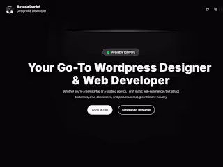 Portfolio Framer Development
