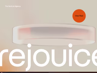 Awarded Website Rejouice Clone 