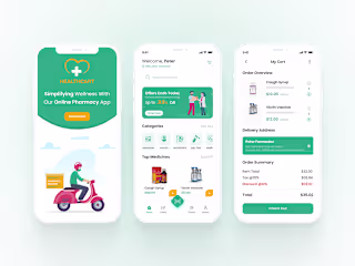 Online Pharmacy App Development on Behance