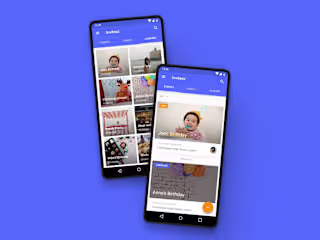 Android App Design - Social Invites App