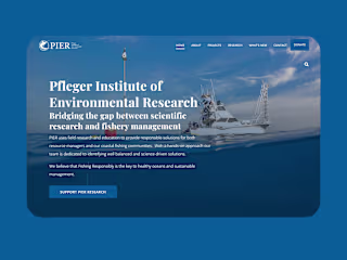 WordPress Template Website Redesign for Research Facility