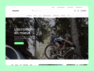 Marketplace for second-hand bikes