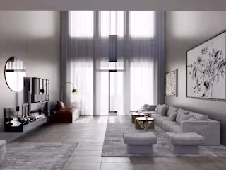 Living Room Interior Design - Saudi Arabia
