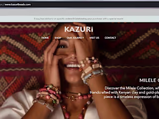 Website Copy - Kazuri Beads Kenya