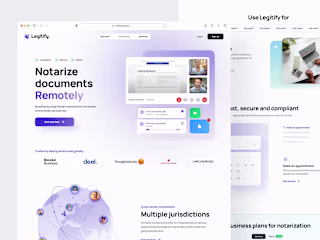 Legitify: Web & Product Design