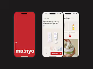Ma:nyo Product Page Mobile [concept]
