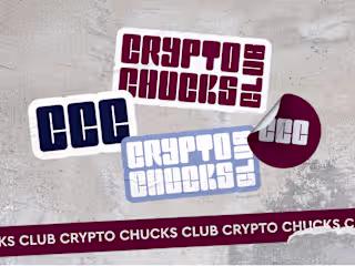 Branding for Crypto Chucks, an NFT collection