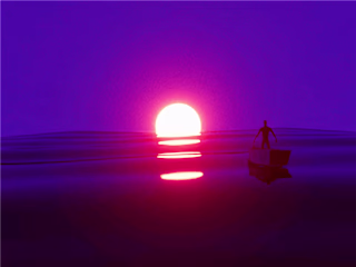 Sailing in the Ocean - Blender