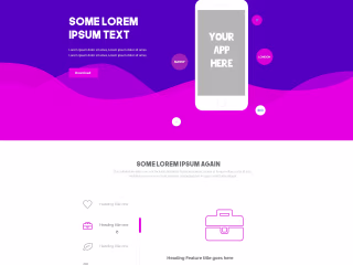 Template Landing Pages