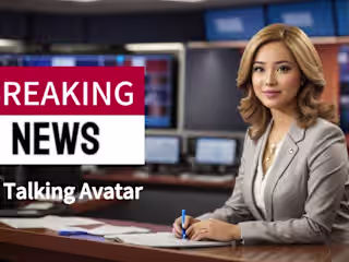 Talking Avatar: Create a Real-time News channel With FREE AI TO…