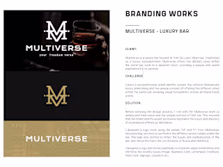 Multiverse Luxury Bar Branding