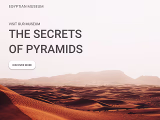 [Landing Page] The Secrets of Pyramids