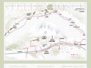 Stellenbosch Cycling Map on Behance