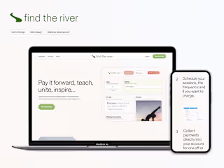 Find the River - UX/UI, Web Design & Webflow Dev