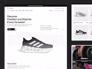 TSSF Shoes - Shoes Landing Page
