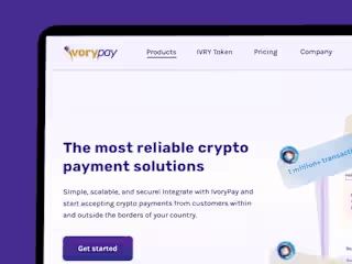 Ivorypay - Crypto payment gateway