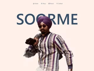 Soorme ECommerce Website