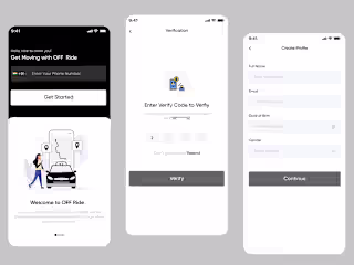 Uber Clone - App Design 