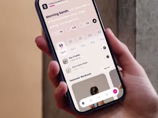 BeSculpted Fitness App Design