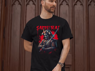 Samurai T-Shirt Design
