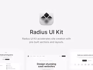 Radius UI Kit