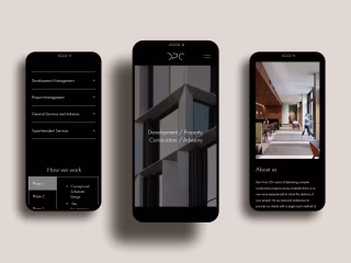 Minimalistic Design for Project Management Firm