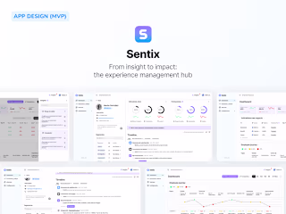 SaaS app (desktop): Sentix