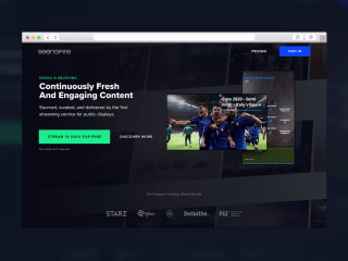 Seenspire UI/UX Design & Webflow Development 