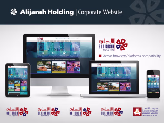 Alijarah Holding | Corporate Website :: Behance