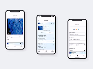 Sonar: Album Pre-Order App