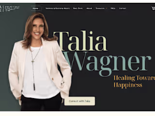 Talia Wagner Rebrand and Website Design