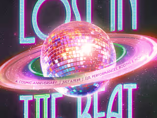 Event Poster for a Bar's Anniversary