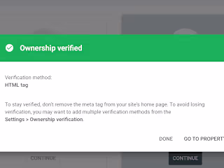 Google Ownership Verification